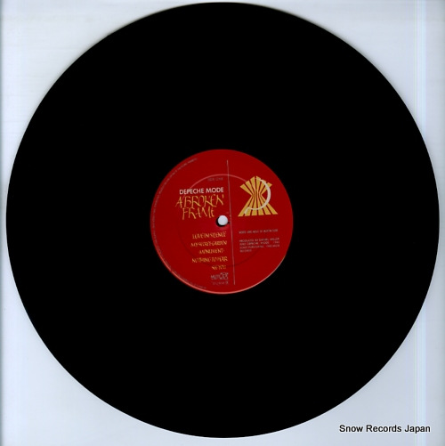DEPECHE MODE a broken frame STUMM9