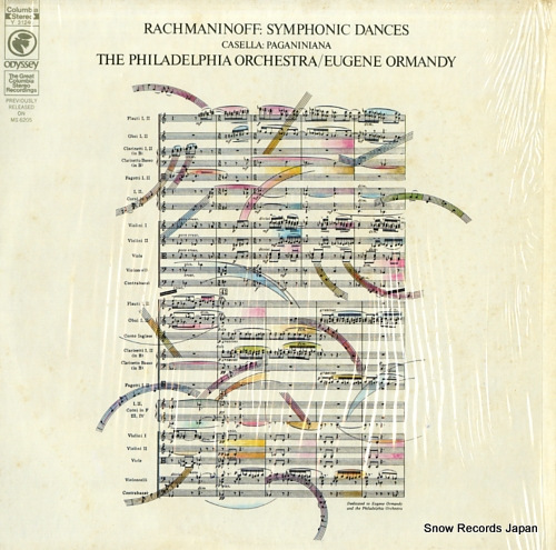 ORMANDY, EUGENE rachmaninoff; symphonic dances Y31246