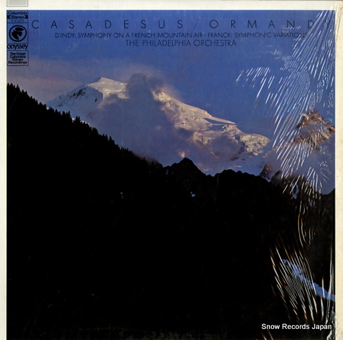 CASADESUS, ROBERT d'indy; symphony on a french mountain Y31274