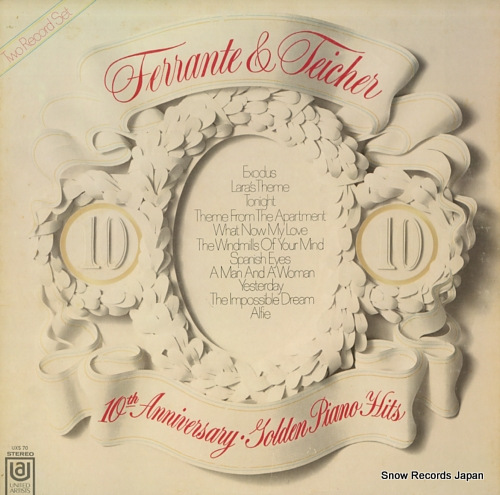 FERRANTE AND TEICHER 10th anniversary of golden piano hits UXS70