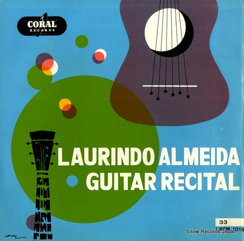 ALMEDIA, LAURINDO guitar recital LPCM-1016