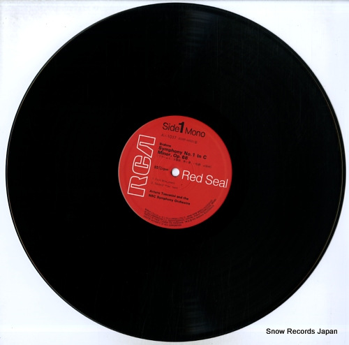 TOSCANINI, ARTURO brahms; symphony no.1 in c minor, op.68 AT-1037