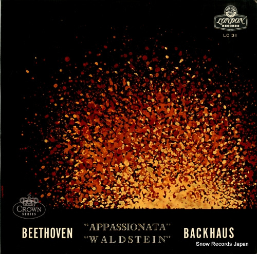 BACKHAUS, WILHELM beethoven;