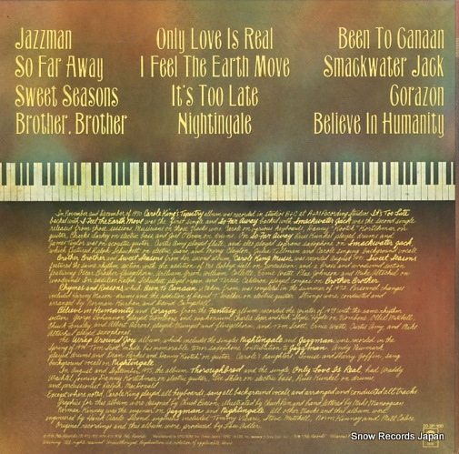 KING, CAROLE her greatest hits 20.3P-100