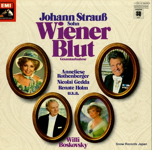 BOSKOVSKY, WILLI johann strauss; wiener blut 1C193-30688/89Q