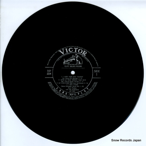 PRESLEY, ELVIS elvis' golden record HP-504