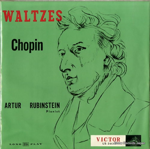 RUBINSTEIN, ARTUR chopin; waltzes LS-2033