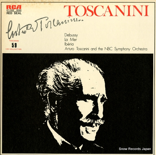 TOSCANINI, ARTURO debussy; la mer AT-1059
