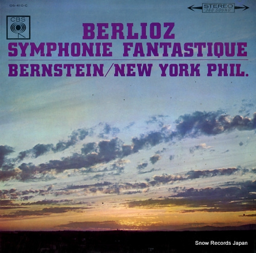 BERNSTEIN, LEONARD berlioz; symphonie fantastique OS-410-C