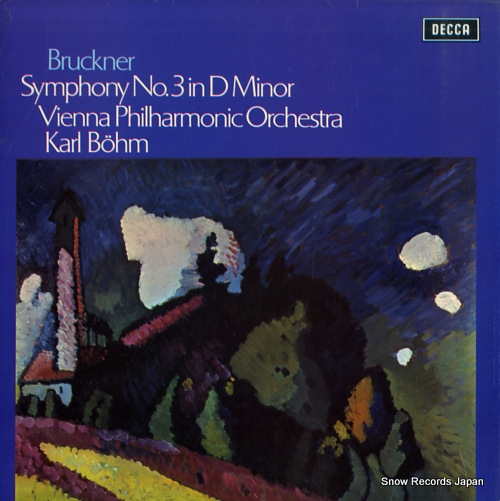 BOHM, KARL bruckner; symphony no.3 in d minor SXL6505