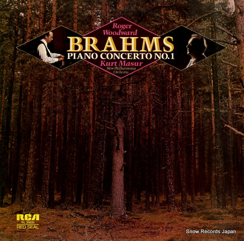 MASUR, KURT brahms; piano concerto no.1 in d minor, opus 15 RL25031