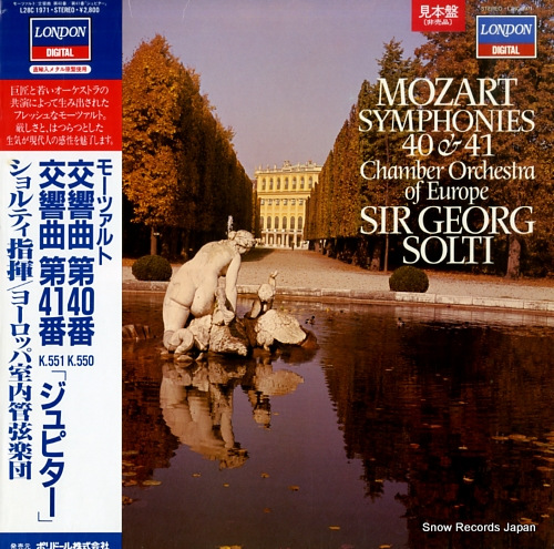 SOLTI, GEORG mozart; symphonies 40 & 41 L28C1971
