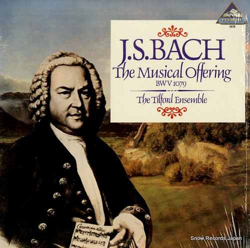 THE TILFORD ENSEMBLE bach; the musical offering SDBR3478