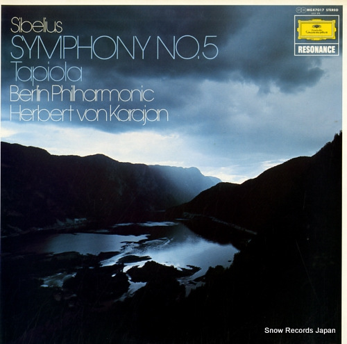 KARAJAN, HERBERT VON sibelius; symphony no.5 MGX7017