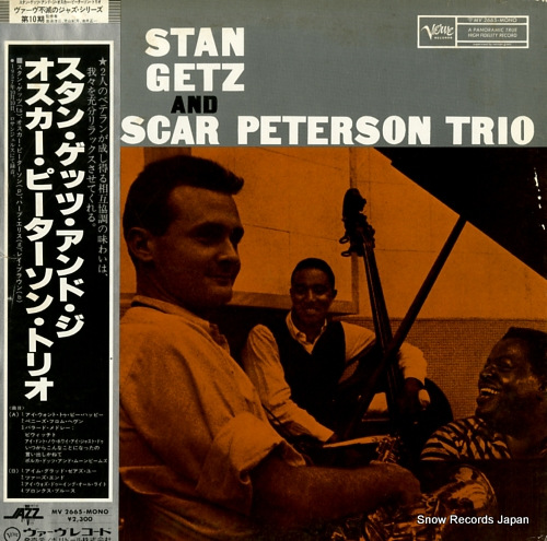 GETZ, STAN, AND OSCAR PETERSON stan getz and the oscar peterson trio MV2665