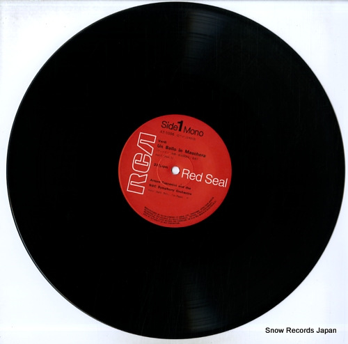 TOSCANINI, ARTURO verdi; 