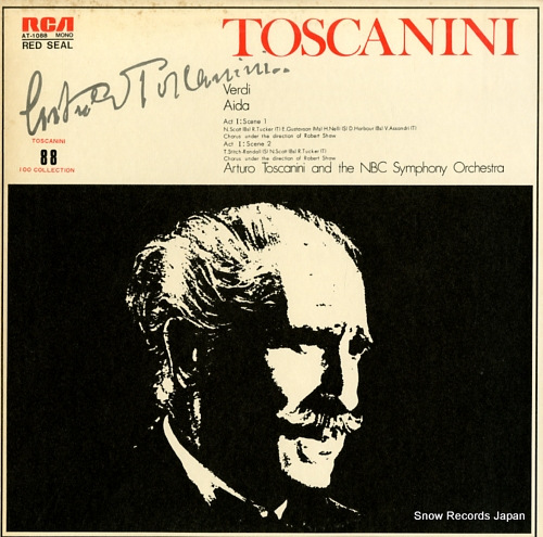 TOSCANINI, ARTURO verdi; 