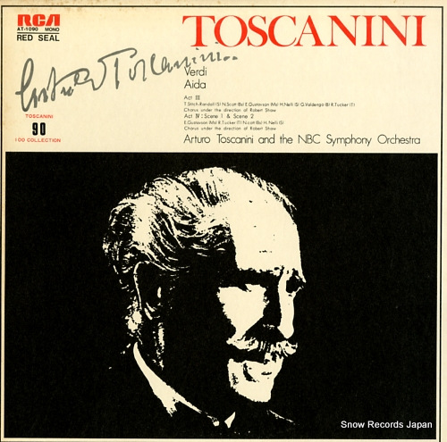 TOSCANINI, ARTURO verdi; 