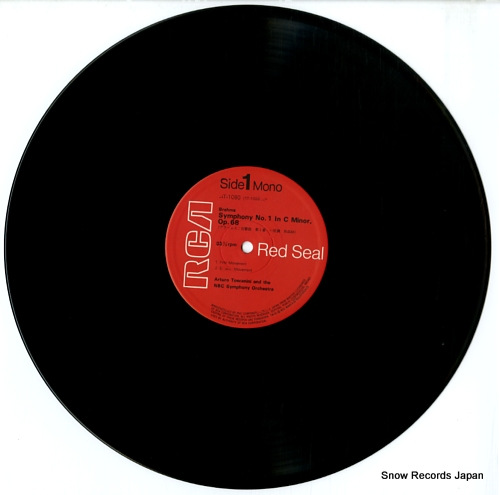 TOSCANINI, ARTURO brahms; symphony no.1 in c minor, op.68 AT-1080