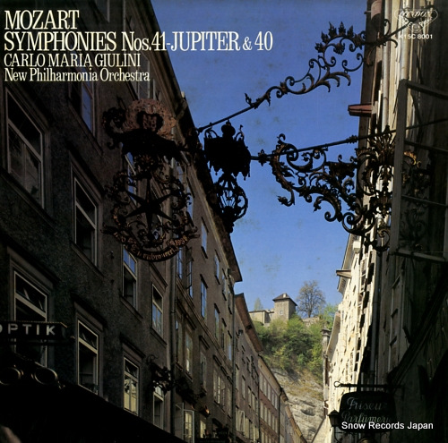 GIULINI, CARLO MARIA mozart; symphony nos.41-jupiter & 40 K15C8001
