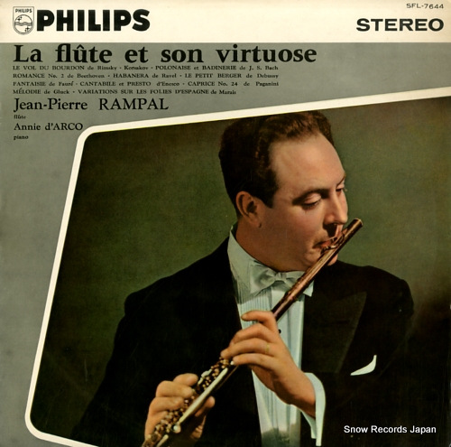 RAMPAL, JEAN-PIERRE la flute et son virtuose SFL-7644