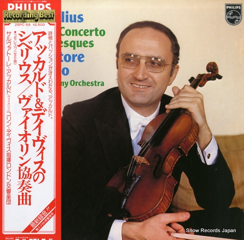 DAVIS, COLIN sibelius; violin concerto 25PC-58
