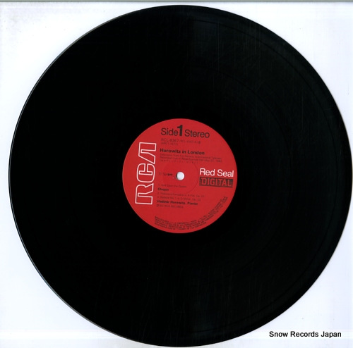 HOROWITZ, VLADIMIR horowitz in london RCL-8367