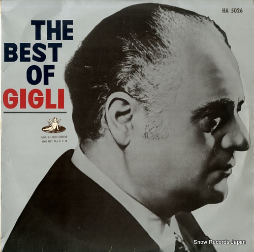 GIGLI, BENIAMINO the best of gigli HA5026