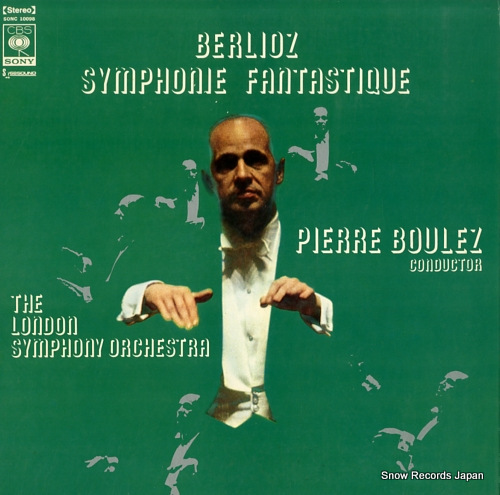 BOULEZ, PIERRE berlioz; symphonie fantastique SONC10098