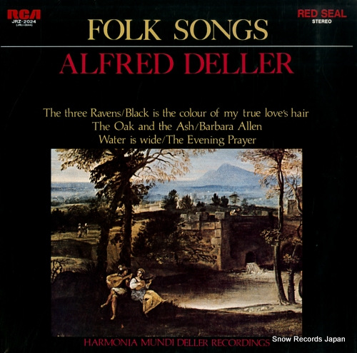 DELLER, ALFRED folk songs JRZ-2024