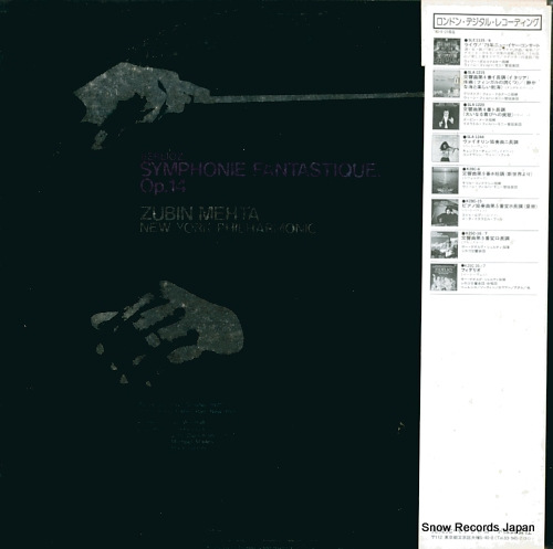 MEHTA, ZUBIN berlioz; symphonie fantastizue K28C-40