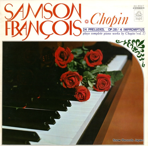FRANCOIS, SAMSON chopin; 24 prelludes op.28 AA.8047