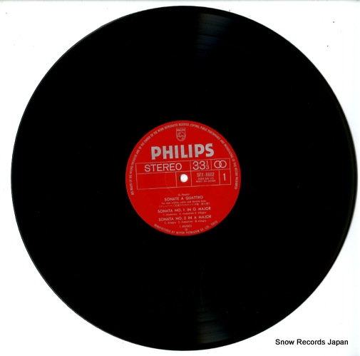 I MUSICI rossini; sonatas for strings nos.1,2,3 and 4 SFX-8602