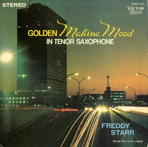 STARR, FREDDY golden mahina mood in tenor saxophone SWG-7110
