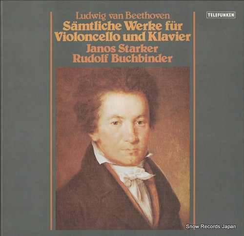 STARKER, JANOS beethoven; samtliche werke fur violoncello und klavier SLE-1122/4