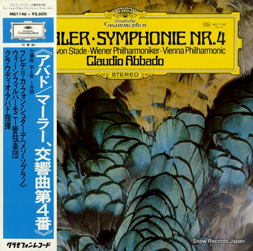 ABBADO, CLAUDIO mahler; symphonie nr.4 MG1146