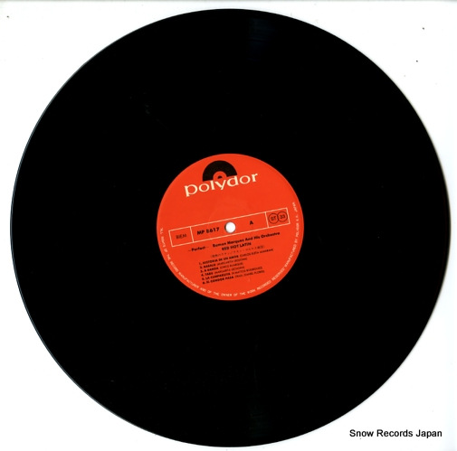 MARQUEZ, RAMON red-hot latin music MP8617/8