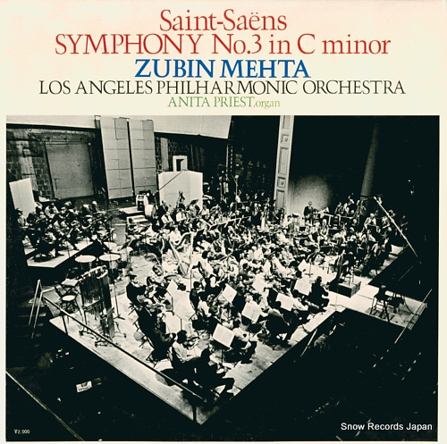 MEHTA, ZUBIN saint-saens; symphony no.3 in c minor SLC2112