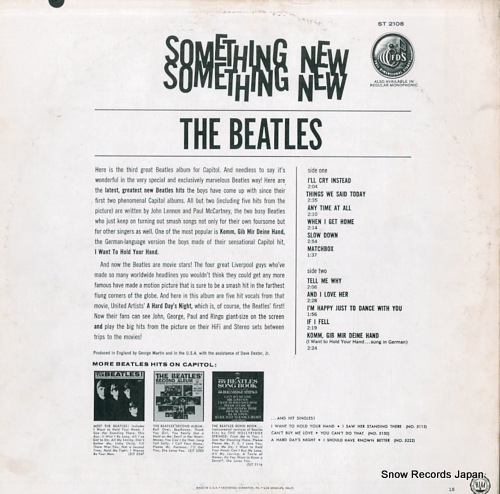 BEATLES, THE something new ST2108