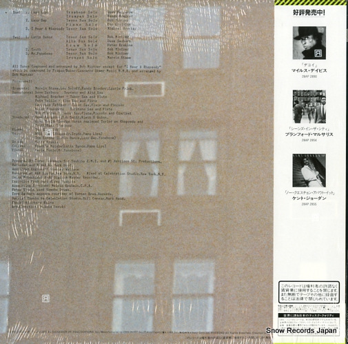 MINTZER, BOB, HORN MAN BAND papa lips 28AP2881
