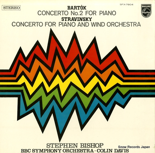 BISHOP, STEPHEN bartok; concerto no.2 for piano SFX-7804