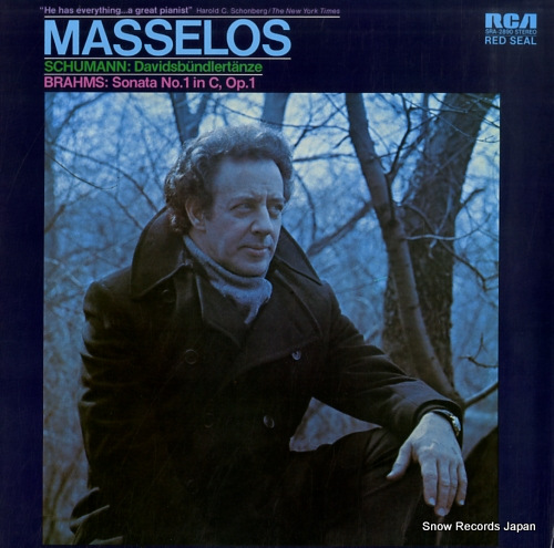 MASSELOS, WILLIAM schumann; davidsbundlertanze SRA-2890