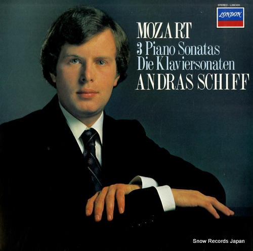 SCHIFF, ANDRAS mozart; 3 piano sonatas L28C1011