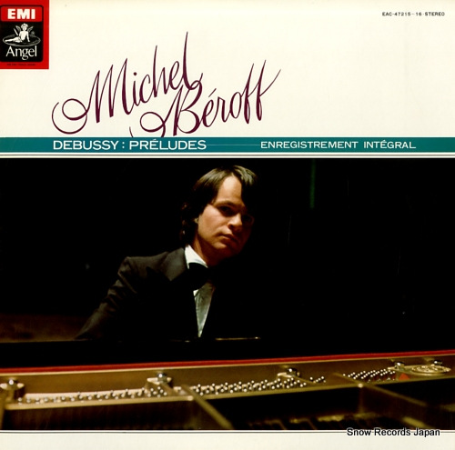 BEROFF, MICHEL debussy; preludes EAC-47215-16
