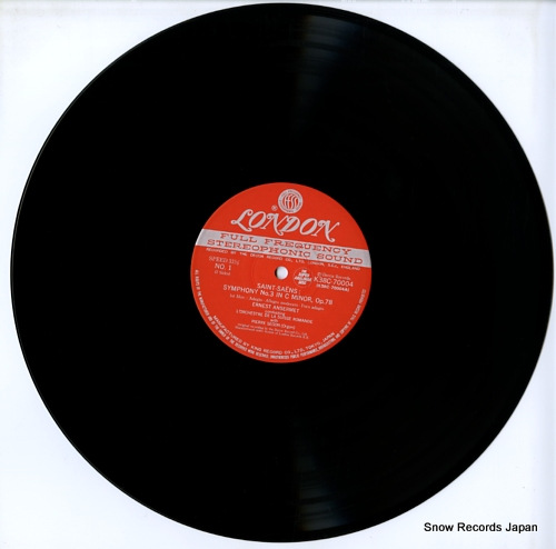 ANSERMET, ERNEST saint-saens; symphony no.3 in c minor K38C-70004