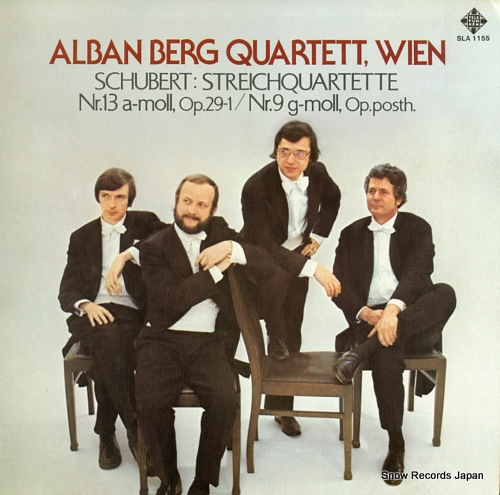 ALBAN BERG QUARTETT, WIEN schubert; streichquintette nr.13 / nr.9 SLA1155