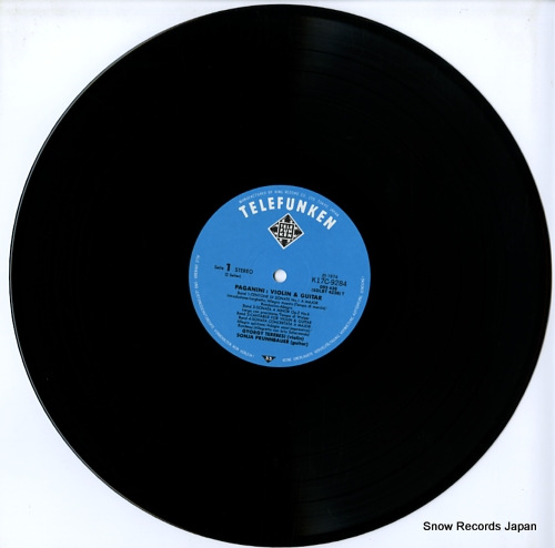 TEREBES, GYORGY paganini; violin & guitar K17C-9284