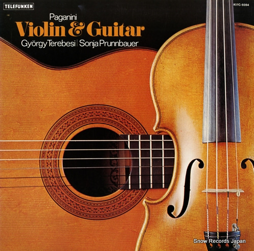 TEREBES, GYORGY paganini; violin & guitar K17C-9284
