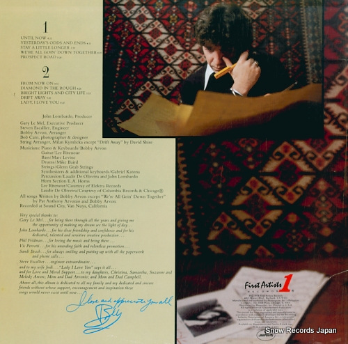ARVON, BOBBY until now FA-4001
