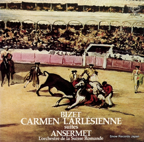 ANSERMET, ERNEST bizet; carmen / l'arlesienne suites SLC8007